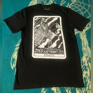 Vertebrae33 Death Card T Shirt NEW S